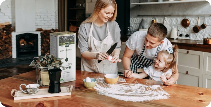 Oliwa z oliwek ZE WSI niefiltrowana Extra Virgin łagodna 0,3% 5 l