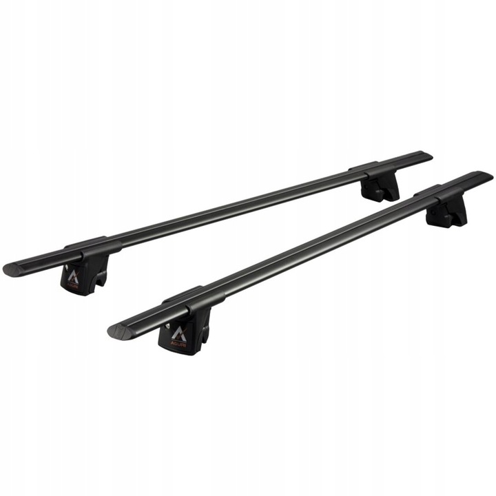 BAGAŻNIK NA RELINGI AUDI A6 Avant, Kombi 5 D 05-10 Czarny