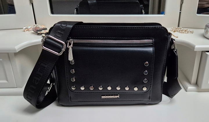 TOREBKA NA RAMIĘ LISTONOSZKA MONNARI PASEK LOGO