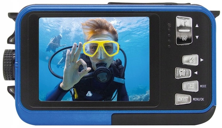 Aparat EASYPIX Aquapix W3027-M Wave Niebieski