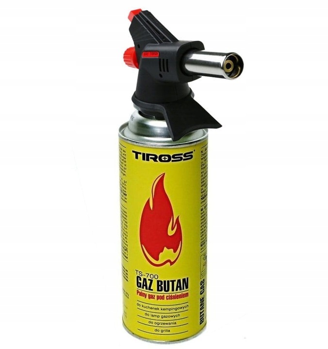 PALNIK GAZOWY NA GAZ KARTUSZE TIROSS TS-705 + 4GAZ ts700