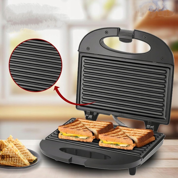 TOSTER OPIEKACZ DO KANAPEK TOSTÓW MOCNY 800W