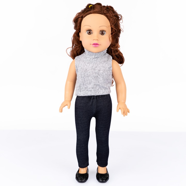 LALKA BOBAS INTERAKTYWNA ŚPIEWA I MÓWI PO POLSKU ANGIELSKU KINDERPLAY 47cm