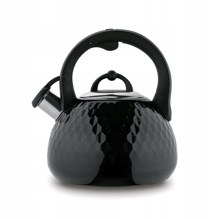 CZAJNIK na GAZ INDUKCJA Czarny z Gwizdkiem Konighoffer Malcolm 2,5 l