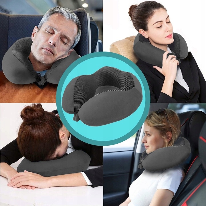 PODUSZKA PODRÓŻNA TURYSTYCZNA NA SZYJĘ ZAGŁÓWEK DO SAMOCHODU MEMORY MEDI