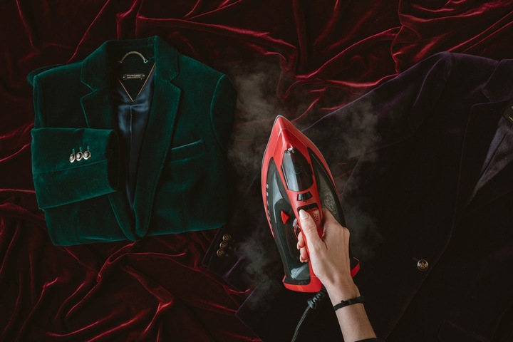 ŻELAZKO PAROWE STOPA CERAMICZNA 3000W 9w1 STRAŻAK