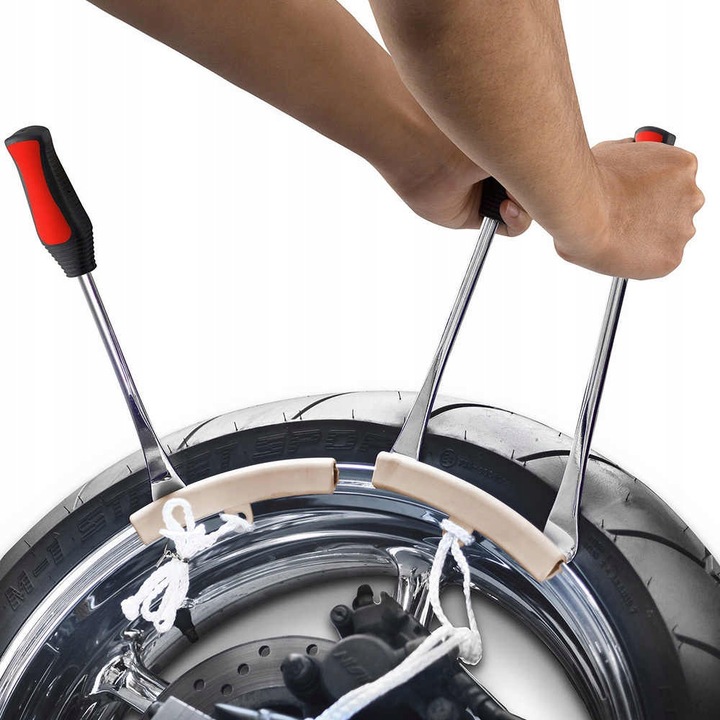 3 ŁYŻKI DO OPON MOTOCYKLOWYCH MOTORÓW ZESTAW ŁYŻEK DO MOTOCYKLI NEILSEN