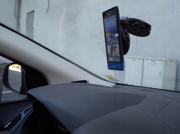 UCHWYT DO NAWIGACJI GPS SAMOCHODOWY DO SZYBY ZN9