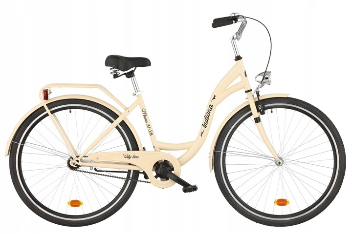 Rower miejski INDIANA Moena S1B 28 cali damski Cappuccino