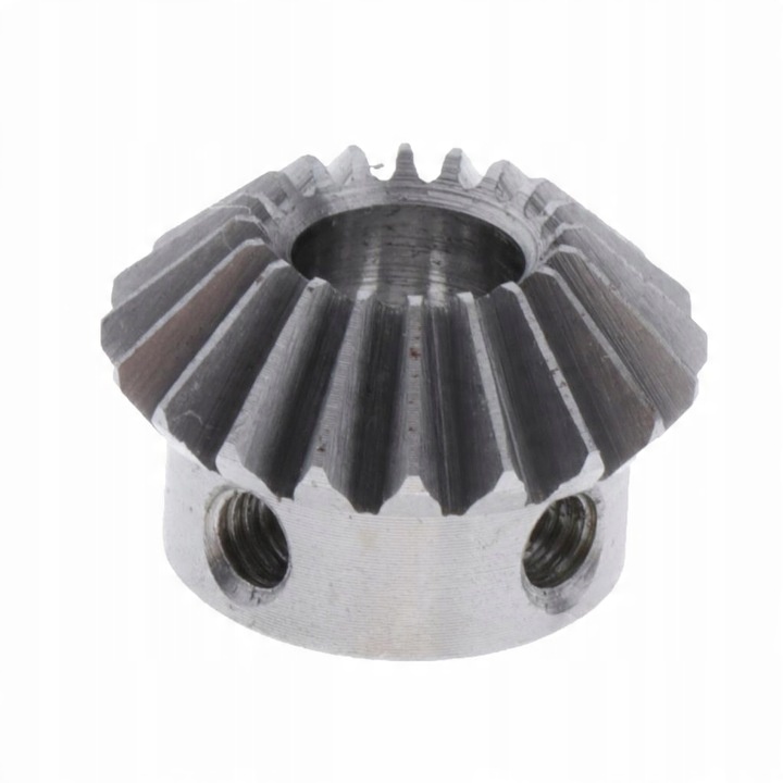 1:1 Przekładnia ukosowa 1 moduł 20 ID= mm 4x 8mm Otwór M4x2 Stal