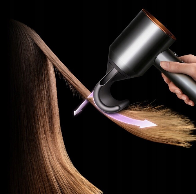 ORYGINALNA Suszarka do włosów DYSON Supersonic Niebieski/Różowy HD07 ETUI