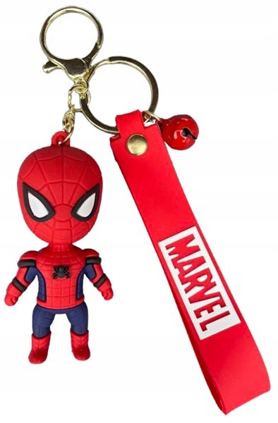 zegarek dziecięcy SPIDERMAN dla chłopca dzieci LEDowy świeci + BRELOK duży