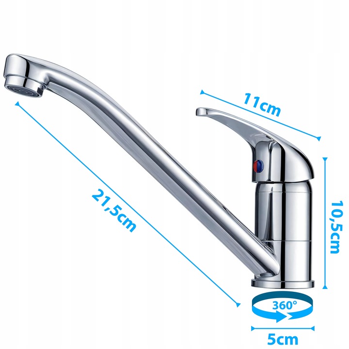 BATERIA KUCHENNA UMYWALKOWA NABLATOWA ŁAZIENKOWA KRAN DO UMYWALKI ZLEWU