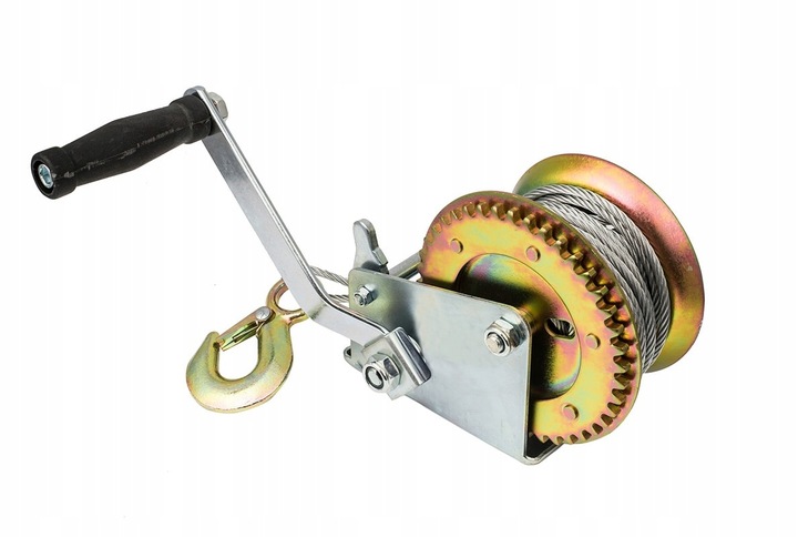 WYCIĄGARKA WCIĄGARKA RĘCZNA KORBOWA LINOWA 550kg