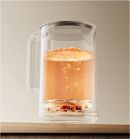 Czajnik elektryczny Xiaomi Double Wall 1800 W 1,7 l srebrny