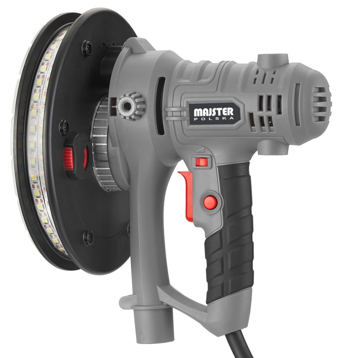 SZLIFIERKA DO GIPSU GŁADZI TYNKÓW PAPIER LED