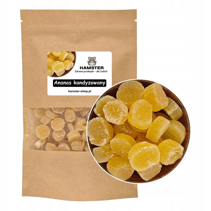Ananas kandyzowany kostka 1kg