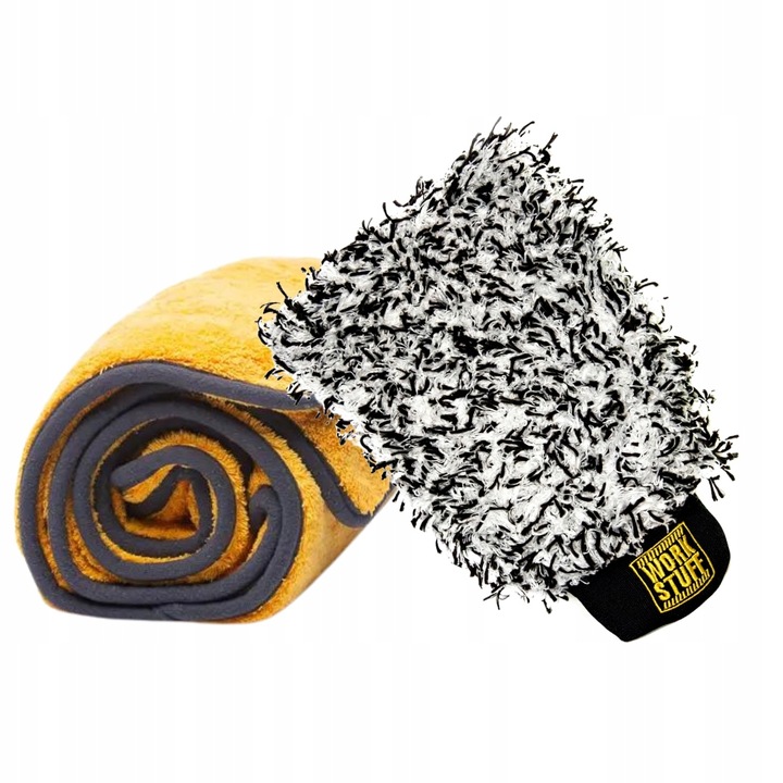 WORK STUFF Zestaw akcesorii do mycia i osuszania karoserii AUTODETAILING