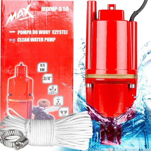 POMPA MEMBRANOWA DOLNOSSĄCA NUREK DO WODY CZYSTEJ
