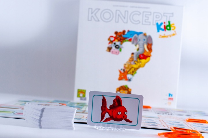 Gra planszowa Rebel Koncept Kids: Zwierzaki
