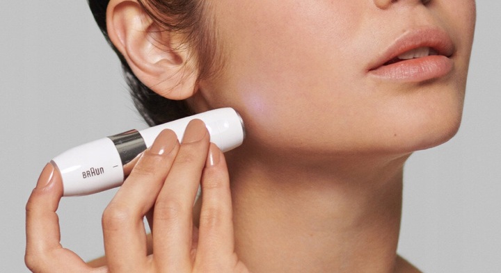 Depilator Trymer BRAUN Face Mini FS1000 z funkcją Smartlight