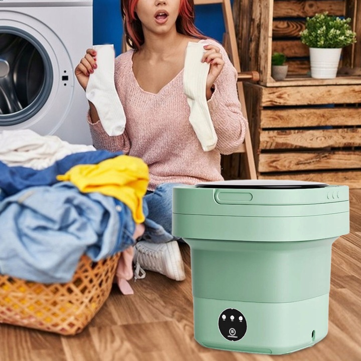 MINI PRALKA DO MAŁYCH UBRAŃ 6,5L