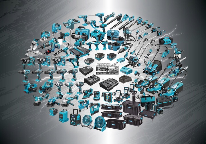 KLUCZ UDAROWY DEDRA akumulatorowy bezszczotkowy 350Nm SAS+ALL 3biegi 1,2"