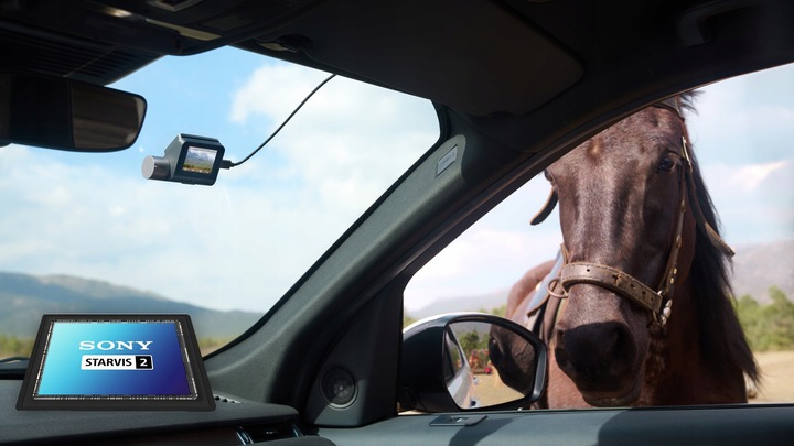 70mai Wideorejestrator A510 Kamera HDR + karta SAMSUNG 64GB EVO+