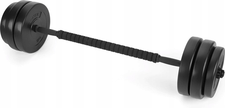 HANTLE REGULOWANE KOMPOZYTOWE ZESTAW 2X20KG + HANTEL KETTLEBELL GYMTEK