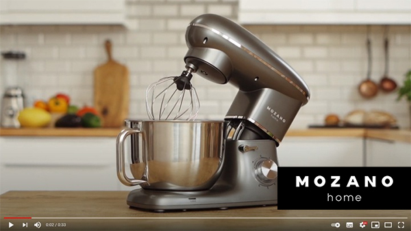 ROBOT KUCHENNY PLANETARNY MIKSER MISA 6,2L ZESTAW + WAGA + PRZEPISY MOZANO