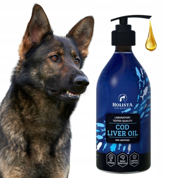 HOLISTA Tran z Dorsza 500ml Tran z watroby dorsza