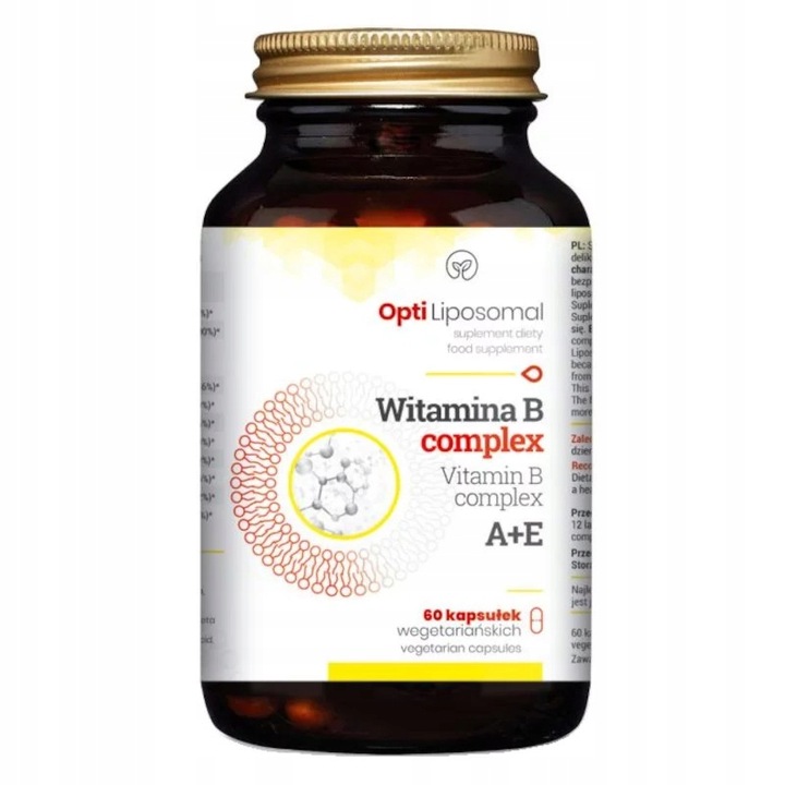 Opti Liposomal B Complex - NaturDay - witaminy z grupy B + witaminy A i E