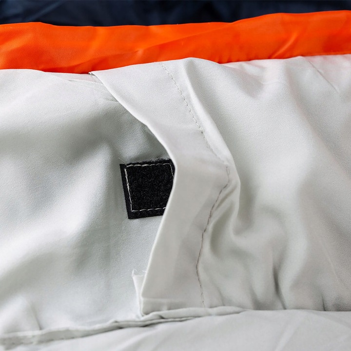 Śpiwór BERGSON Weekend 300 black 230 cm