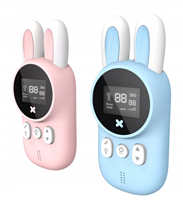 Krótkofalówka dla dzieci Redleaf XJ11 2x ZESTAW WALKIE TALKIE LATARKA