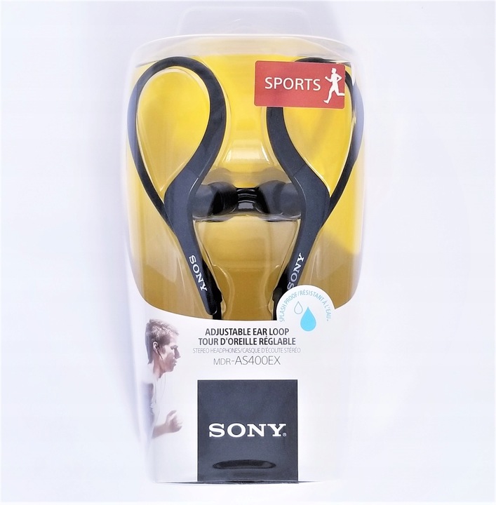 Słuchawki sportowe dokanalowe Sony MDR-AS40OEX