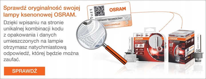 OSRAM D4S Xenon XENARC ORIGINAL Żarnik Palnik 35W