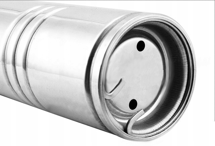 POMPA GŁĘBINOWA WODY CZYSTEJ DO STUDNI MOCNA STAL 4" CALOWA 15M KABLA 750W