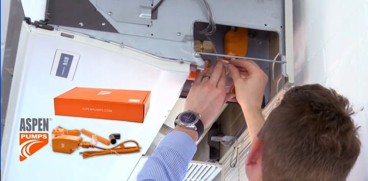 Pompka skroplin do KLIMATYZACJI KONDENSATU wydajna