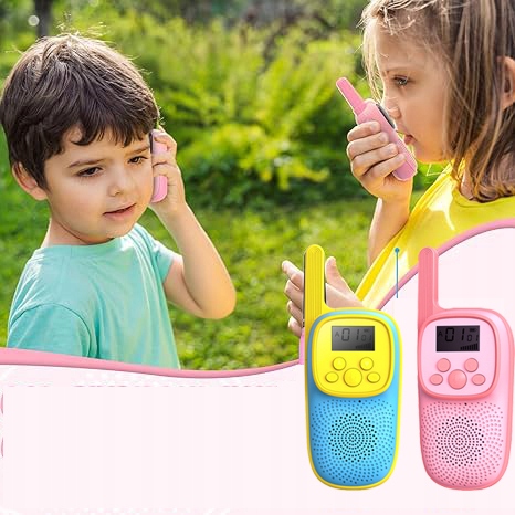 WALKIE TALKIE DLA DZIECI KRÓTKOFALÓWKA ZESTAW 2SZT ŁOKIEĆ DUŻY WYSIĘG 2025