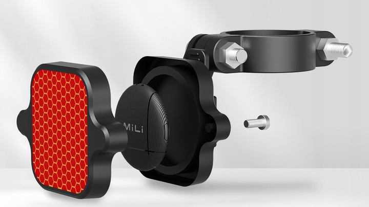 Lokalizator GPS LiTag MiLi lampka tylna do roweru światło rowerow IOS APPLE