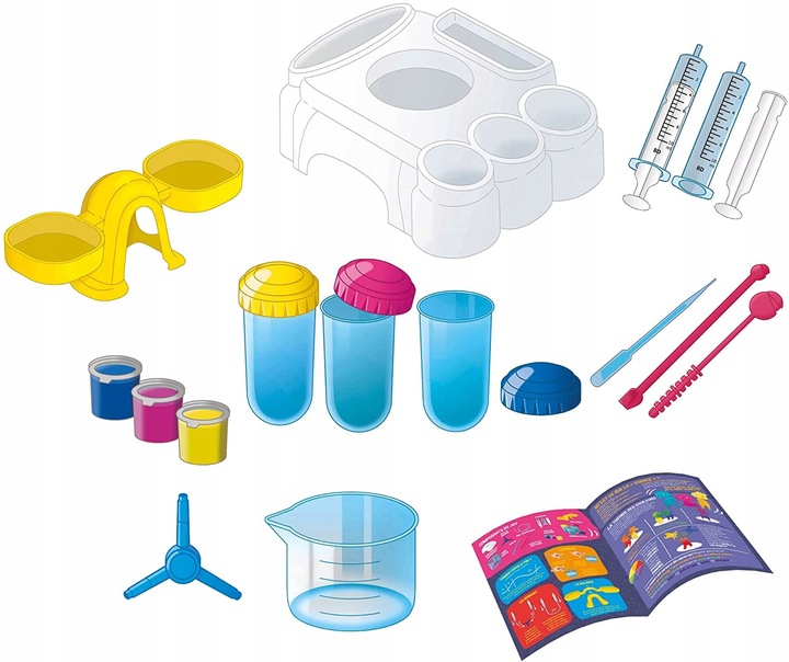 CLEMENTONI EKSPERYMENTY DLA MALUCHA NAUKOWA ZABAWA dla dzieci +5 lat