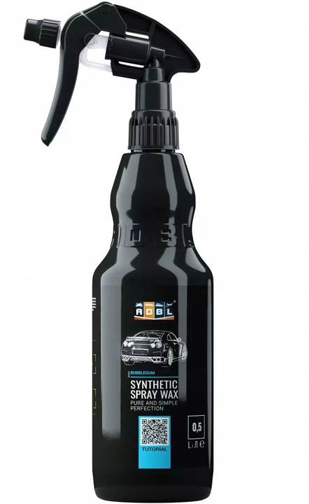 ADBL Synthetic Spray Wax Quick Detailer Wosk Do Auta Połysk Głębia 0,5L