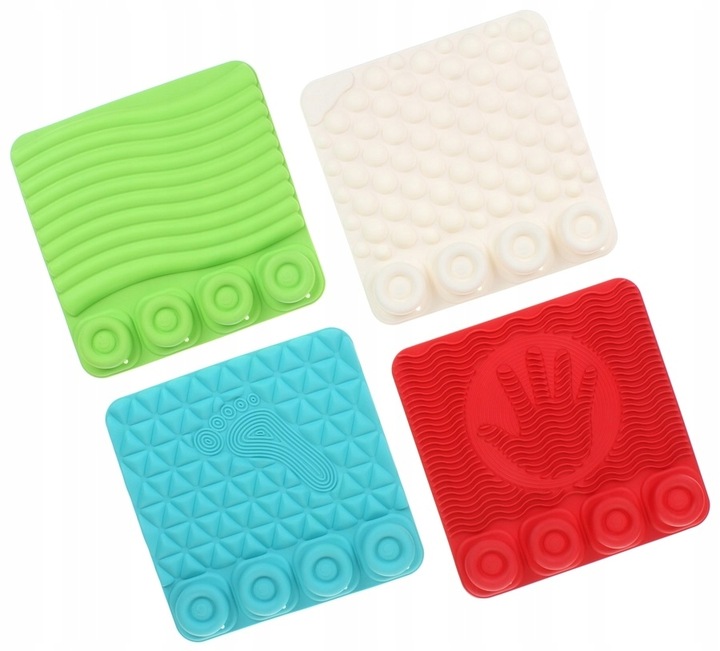 CLEMENTONI ŚCIEŻKA SENSORYCZNA MATA SOFT CLEMMY KLOCKI MIĘKKIE 17352