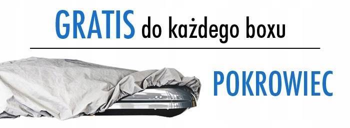 Bagażnik dachowy kufer THULE FORCE XT M 400 litrów