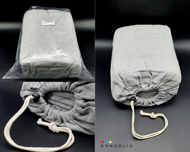 Hamak Brazylijski Dwuosobowy XXL 220kg BOHO makrama Wytrzymały DONDOLIO