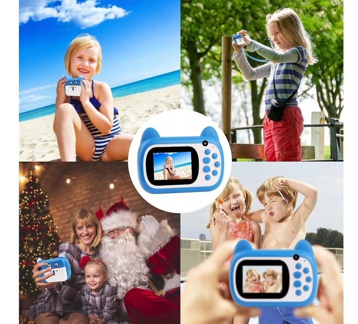 APARAT FOTOGRAFICZNY CYFROWY NATYCHMIASTOWY DLA DZIECI LCD 6,1cm