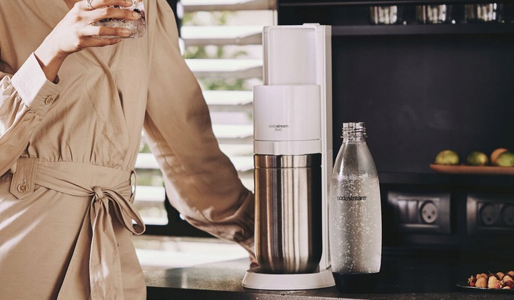 Saturator SODASTREAM Duo Biały + 2 butelki