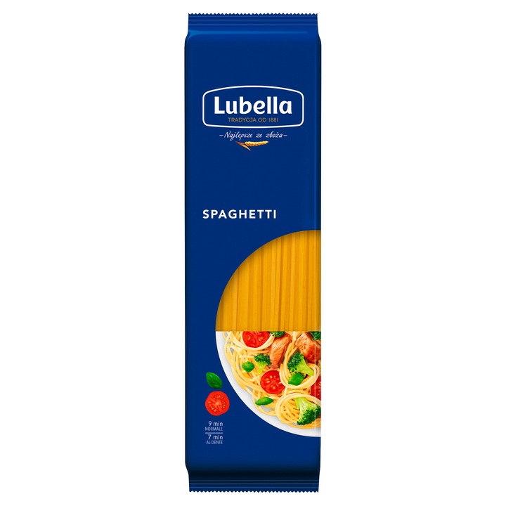Makaron spaghetti Lubella pszenny 8x400 g