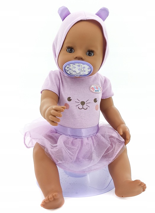 INTERAKTYWNA LALKA BABY BORN - 9 ELEMENTÓW i 9 FUNKCJI - NIE WYMAGA BATERII