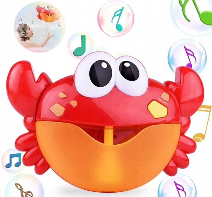 MASZYNKA DO ROBIENIA BĄBELEK PIANY W WANNIE KRAB